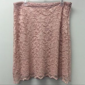 Daisy Fuentes Lace Skirt